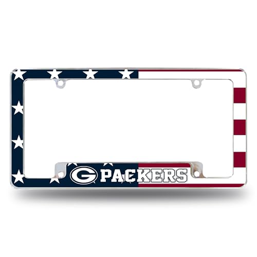 Cadre plaque Packers NFL pour rouler aux couleurs de votre équipe