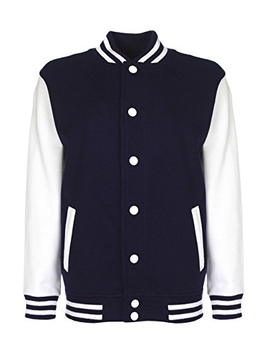 Chaqueta deportiva FDM para niño azul marino ideal para entrenamientos y recreo
