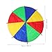 GOOHOCHY Rainbow Parachutes for Portable for Preschool Learning Activities Team Game Equipment for Boys and Enhances Motor Skills Coordination Fun