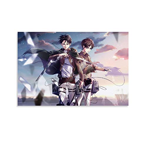 ZHAOJIE Póster de anime – Ataque en Titan – pósters para habitación...