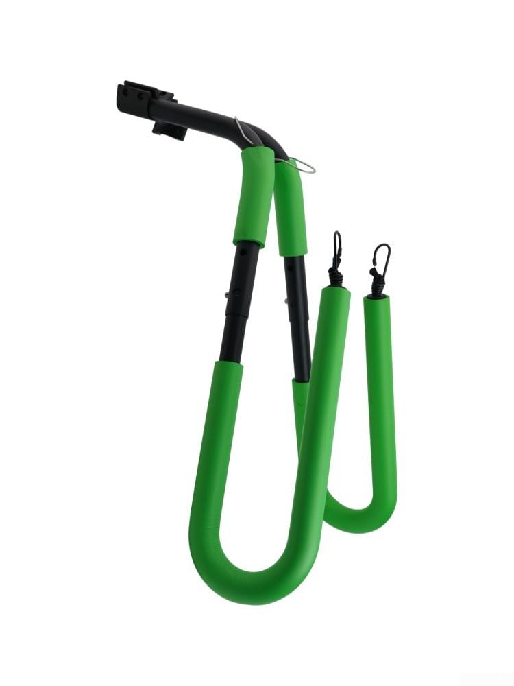 Porte-planches de surf, résistant aux rayures, accessoires de surf, supports de planche de surf pour croiseurs de plage (vert)