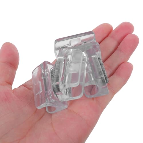Almohadillas de fieltro en U MAGICLULU de 12 mm para patas de sillas, 12 unidades 4