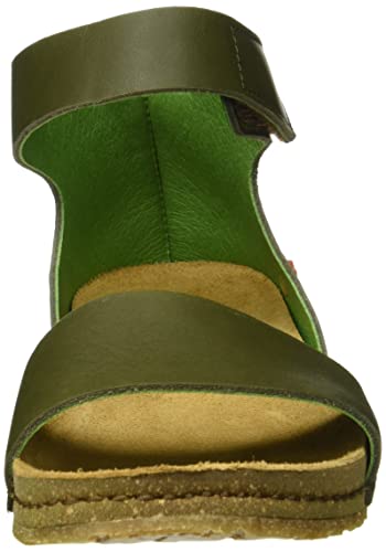 ART 0382 Creta, Sandali Donna, Verde Kaki, 37 EU