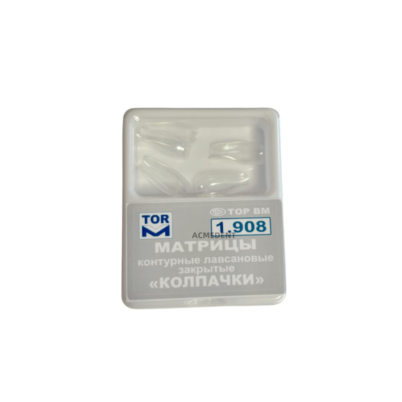 Clear Matrix Dental Anterior Front Matrice BT Matrices Fits Bioclear Black Triangle 10Pcs/Box Medium Size