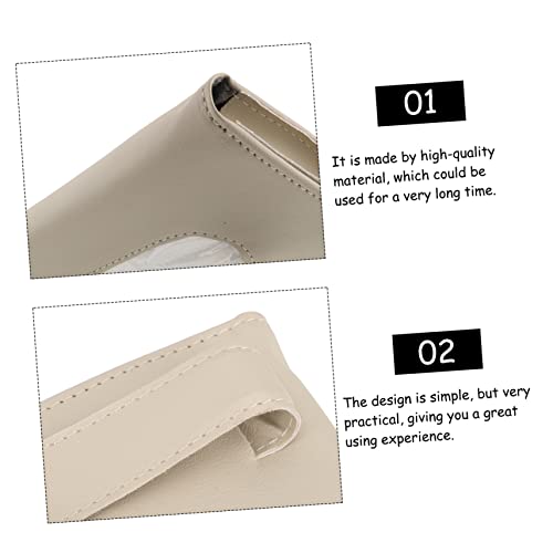 Yardwe 1 Peça Caixa De Papel Caixa De Lenços De Carro Viseira De Teto Solar Porta-Toalha De Papel Gu