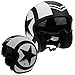 ViPER RSV06 Casco Jet Moto Stella Bianca Opaca Aperto Turismo Crociera Urbano Scooter ACU Approvata ECE Protezione Bici (XL (61-62 CM)