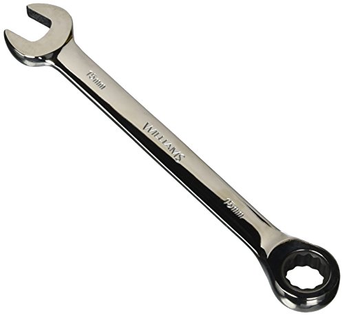 Williams 1215MNRC Combination Ratcheting Wrench, 15mm