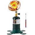Portable Propane Heater For Outdoor, fishing, Camping Gas Heater 6200BTU, Patio Heater, Outdoor Heater,Tent Heater (Fuel not included)