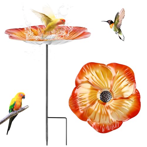 Vogeltränke Stehend Winterfest,Vogelfutterspender...