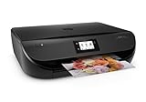 Besonderheiten: vielseitiger und platzsparender Foto Multifunktionsdrucker, randloser A4 Druck, Fotos in Laborqualtität und laser-scharfe Dokumentenausdrucke, Drucken vom Smartphone oder Tablet, Duplex Druck, HP Wireless Direct, Scan-to-Email ohne PC, Geräuscharmer Modus, 5,5 cm Touchscreen