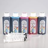 1) Tinta de tinte de calidad para todas las impresoras Canon de inyección de tinta de 4 colores, funciona con cartuchos de tinta Canon PG-540, CL-541 PG-545 CL-546 PG-510 CL-511 PG-40 CL-41 PG-37 CL-38 PG-830 CL-831 PG-512 CL-513