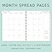 newestor 2026 Monthly Planner Refill for 11-Discbound Notebooks, Two Pages Per Month, Letter Size, 8-1/2