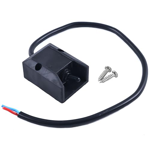 JEENDA 12V 30A Wired Toggle Switch Waterproof ON/Off 2 Pin Latching Rocker Switch for Automotive Marine Boat RV Motorcycle Truck Electrical Systems Breaker Switch