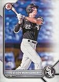 2022 BOWMAN DRAFT #BD-54 COLSON MONTGOMERY CHICAGO WHITE SOX BASEBALL OFFICIAL TRADING CARD OF MLB