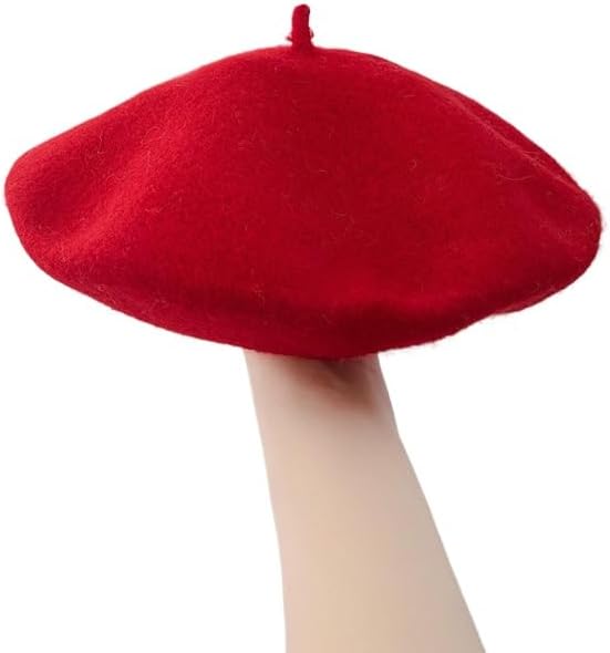 Beret Women's Winter Versatile Fashion Casual Warm Painter Hat
