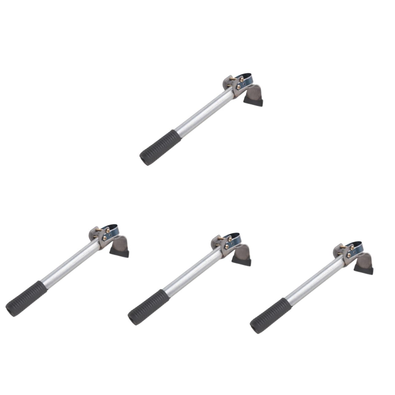 Uonlytech 4stücke Metal Bark Scraper Ergonomischer Rindenschaber Für Effektives Entrinden Von Bäumen Für Garten Und Obstbaumpflege Langlebiges Metall Rutschfester Griff Vielseitig