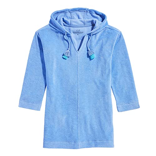 Image of vineyard vines Girls' Girls Terry Towel Coverup
