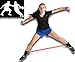 D-Fend Lockdown Lateral Resistance Training Speed Bands - Won't Roll Up - Train for Speed, Toning, Strength