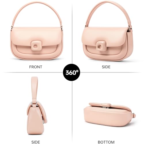 LAFESTIN Split Leather Small Crossbody Bags For Women With Adjustable Strap And Handle Versatile Womens Purses And Handbags4