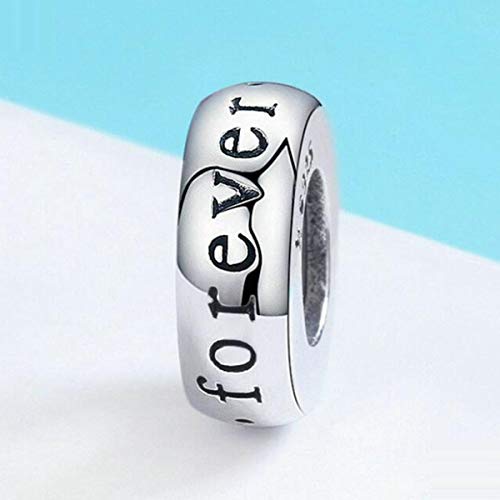 Image of Anniversary Christmas Charms Clip Charm Stoppers Beads Original 925 Sterling Silver Stars Flower Crystal Spacer Bead for Bracelet Charm