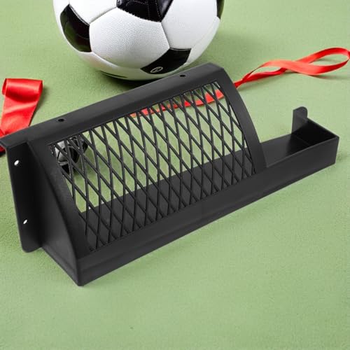 Mini futbolín de mesa para niños con soporte de balones integrado 7