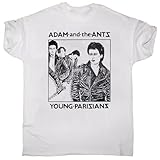 Popular Adam and The Ants T Shirt Cotton Full SizeWhiteXL