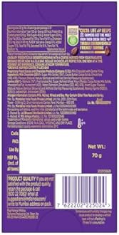 Cadbury Dairy Milk Silk Desserts Walnut Brownie Valentine's Gift Pack Chocolate Bar, 70 g