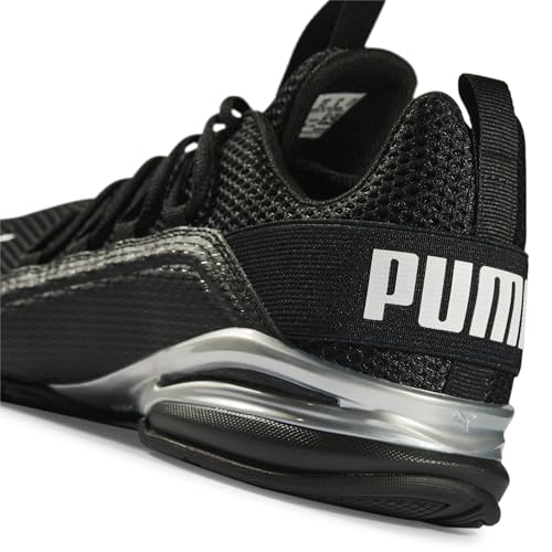 Image of PUMA Men's Axelion Ls Running Shoes, Puma Black Puma Black Puma White, 7 US