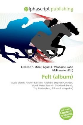 Felt album studio musique rock indie Anchor disque vinyle de collection