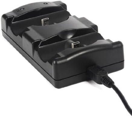 OSTENT 2 in 1 Charger Dock Station for Sony PS3 Wireless Bluetooth & PS Move Controller