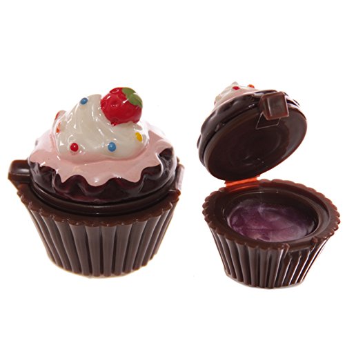 Lip Balm/Lip Gloss Cup Cake Pots x 3 - 3 Lip Wands Stocking Filler - Image 7