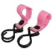 Aexit 2pcs 11lb Civil Equipment Hardware Accessories Capacity Hook Loop Closure Stroller Hanger Light Pink Model:94as307qo311