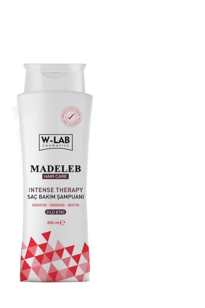 W-Lab Kozmetik Madeleb Intense Therapy Keratin Şampuan 300 ML