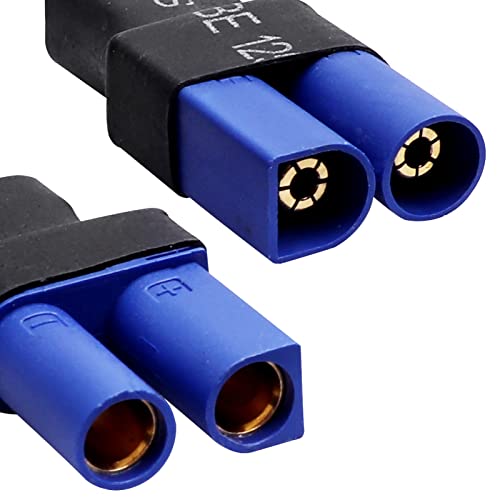 Adaptador Deans T a EC5 para Batería Lipo RC con Correas 3