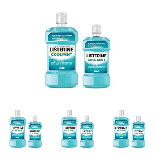 Ağız Bakım Suyu, Coolmint, 500 ml 250 ml (4 paketi)