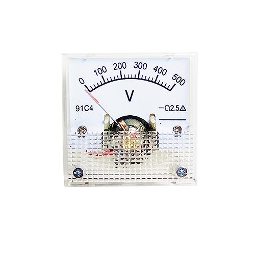Voltmètre CC analogique 250V 91C4 pour éviter les pannes de tension