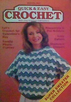 Single Issue Magazine quick & easy crochet winter 1987 Book