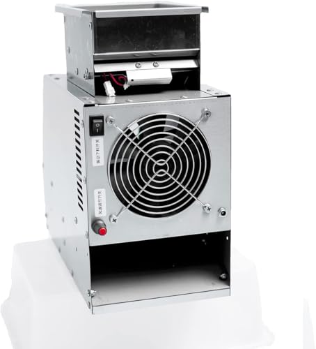 Limpiador eléctrico de semillas de pájaros, máquina de vinificación de granos de acero inoxidable con velocidad ajustable, capacidad de 30-40 kg/h y descarga rápida para dueños de mascotas y granjas