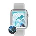 Produktbild atFoliX Schutzfolie kompatibel mit Apple Watch 42 mm Series 1 & 2 Folie, ultraklare und Flexible FX Displayschutzfolie (3X)