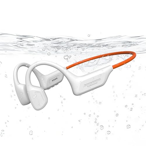 Image of Fanisic Bone Conduction Headphones, Bluetooth 6.0 Open Ear Headphones with Mic, Type-C Quick Charge. Long Battery Life, IPX5 Sweatproof, Lightweight Comfortable for Office, Sports, and Driving