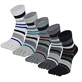 [LDGSUPH] 五本指ソックスメンズ5本指靴下綿抗菌防臭水虫対策四季適用23-28cm