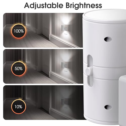 Image of Briignite Night Lights Plug into Wall, Modern LED Night Light Plug in