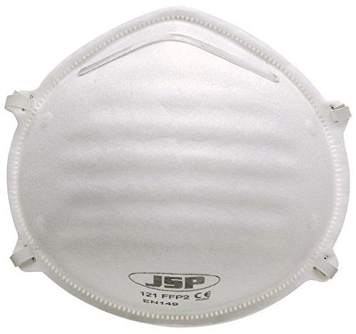 Preisvergleich Produktbild JSP BEJ120-001-000 Geformte Verfügbaren, Feinstaubmaske FFP2, 20 Stück