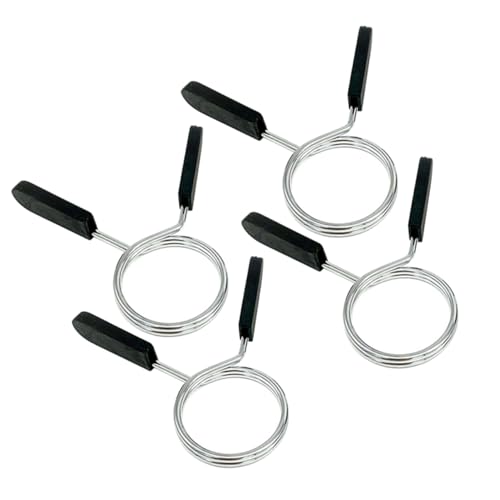 Gogogmee Barbell Accessory Professional Barbell Collars Steel Material for Durability