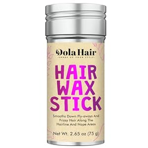Dolahair Hair Wax Stick for Flyaways Women Kids Hair Gels Hair Pomade for Women Hair Smoothing Stick Hair Slick Back