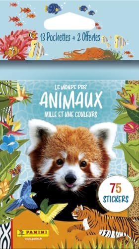 Panini France – Blister FOR THE PLANET – 13 Pochettes + 2 Offertes (75 Stickers) – Album Nature à Collectionner