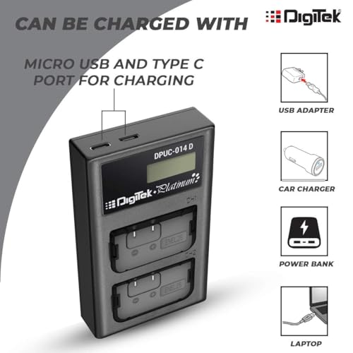 Image of Digitek Platinum Charger (DPUC 014D (LCD MU) ENEL 25)