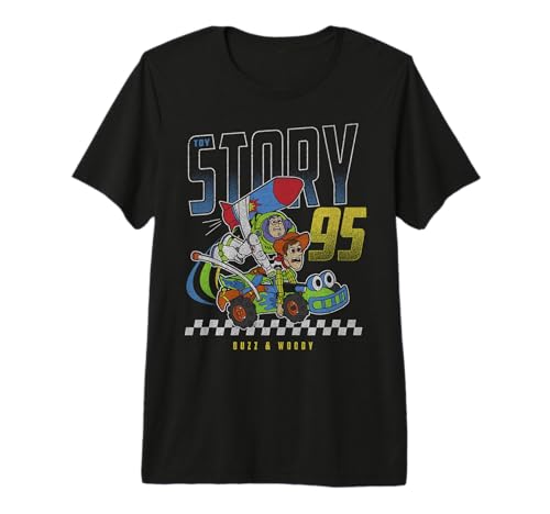 T-shirt Toy Story premium de qualité supérieure au design rétro épuré