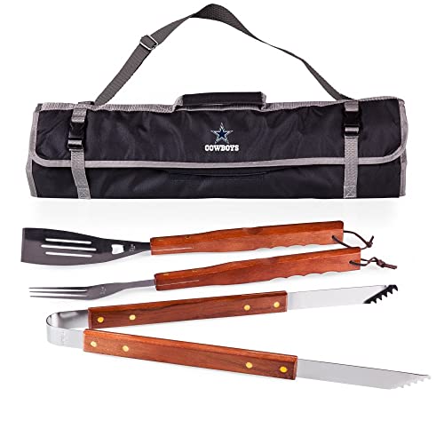 NFL Dallas Cowboys 3-Piece BBQ Tool Tote