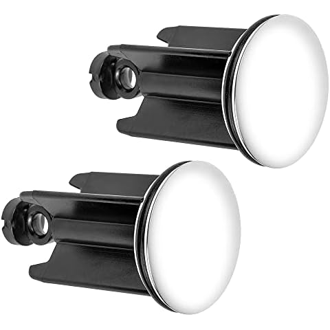 Waschbeckenstöpsel 40mm, Gobesty 2 Stücke Universal Abflussstopfen Waschbecken Abfluss Stöpsel für Waschbecken im Badezimmer Cover